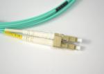 High Return Loss Flexible DYS LC Optical Fiber Patch Cord Meet The EUROPE ROHS
