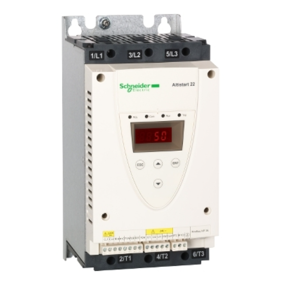 ATS22D47Q Schneider Soft Starter For Asynchronous Motor, Altistart 22, Control 230V, 230 To 440V, 11 To 22kW