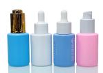 30Ml Face Cream Bottle 1oz Empty Black Frosted Glass Dropper Bottle