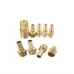 Brass Metal CNC Machining Spare Parts Mechanical Small Metal Turning Service OEM