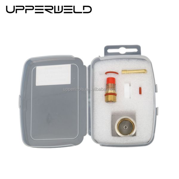 Gas Lens Wedge Collect Pyrex Glass Cup Kit 2.4mm Clear for WP17 18 26 Welding Torch