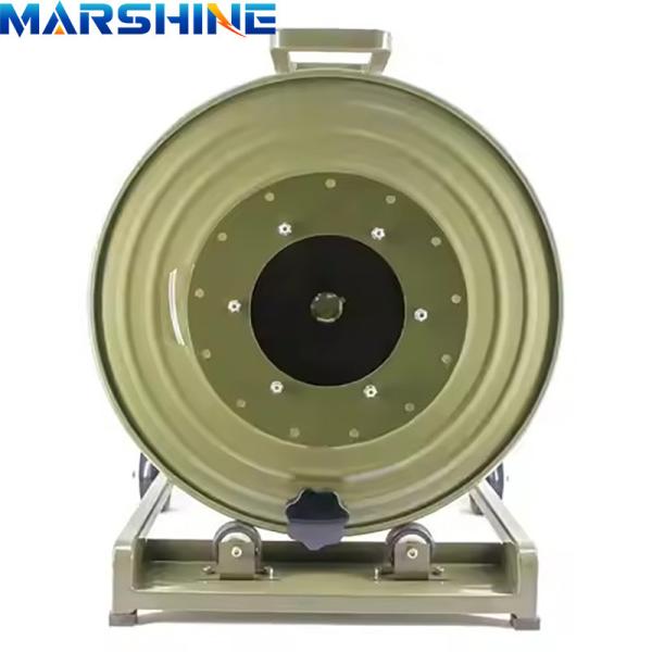 Bx-02 Portable Type All Metal Tactical Fiber Optic Reel Spool Of Fiber Optic