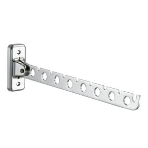 Wholesale Creative Foldable Bath Towel Hooks Strip Coat Rack Wall Mounted Hanger Bathroom Hotel from china suppliers