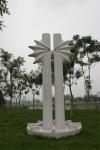 Marble Landscape sculptures in park