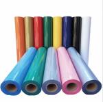 Multiple Colors Washable PU Heat Transfer Film PET Transfer Film 50CM Width