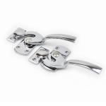 90x55mm Rotate Pressing Semicircle Push Handle Lock