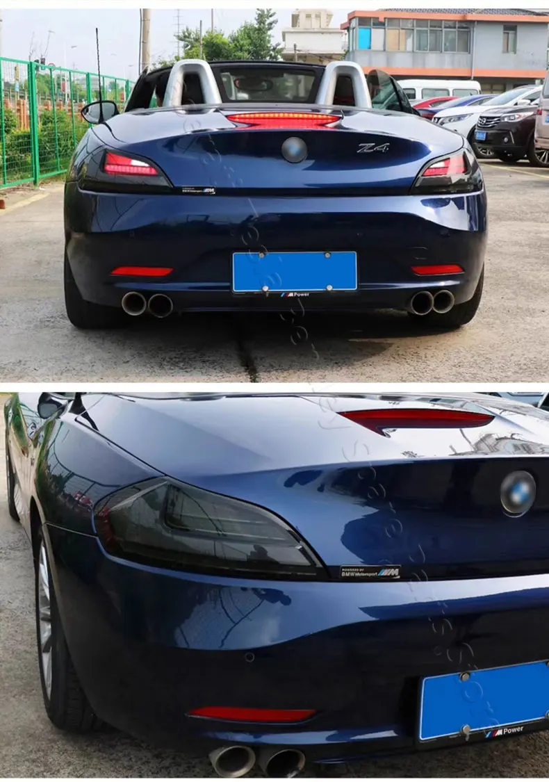For Bmw Z4 Taillight Assembly E89 09-16 Led Modified Dynamic Flowing Rear Brake Turn Tail Light Car Lamp Accessory