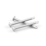 Installation Stainless Steel SS304 Bi-Metal Bimetallic Wafer Head 60mm Length