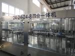 4 In 1 Monoblock Automatic Liquid Bottle Filling Machine