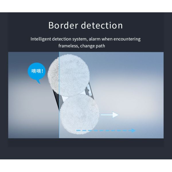 24V 80W Smart Window Cleaning Robot with 120-150 Min Runtime