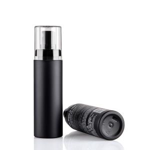 Wholesale 60ml Matte Finish Black Plastic Cosmetic Bottle with Makeup Sprayer Set from china suppliers