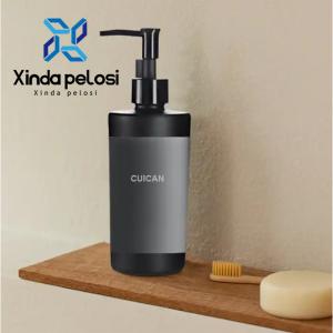 China Stainless Steel Hotel Shower Foam Soap Bottles Manual Foaming Hand Wash Dispenser For Bathroom on sale