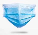 Dustproof 3 Ply Disposable Face Mask High Breathability For Public Area