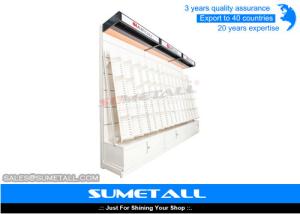 Wholesale Wire Metal Book Display Shelving Units , Book Display Rack For Supermarket / Library from china suppliers