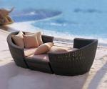 Leisure Aluminium PE Rattan Wicker Sofa sets Outdoor Garden Backyard wicker