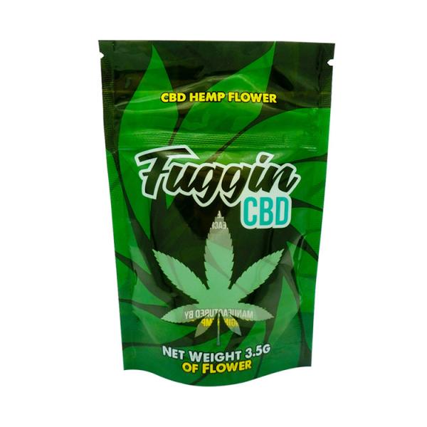 Smell Proof Hemp Flower CBD Edibles Cookies Child Resistant CR Exit Mylar Pouch