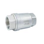 Unidirection Flow Direction Stainless Steel 304 316 Female Spring Vertical Check