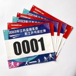Customized Competition Player Identification Bib Numbers Kids And Adults Tyvek