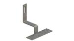 Fixed 35mm Tile Roof Solar Mounting System Aluminum Panel