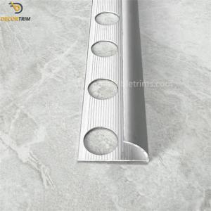 Wholesale Metal Trim For Wood Marble Corner Trim Tile Trim 8mm Chrome ODM from china suppliers