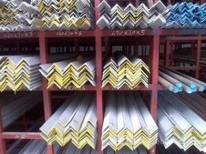 Wholesale Hot Rolled High Strength Galvanized Steel Angle For Building Materials , SS Angle Bar from china suppliers