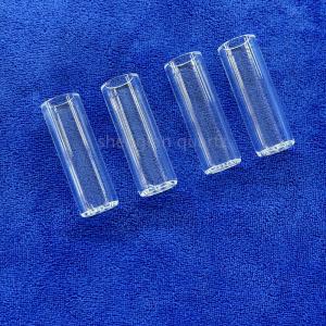 Wholesale Factory Custom High Temperature And Corrosion Resistant Quartz Pipe End Perforated Sealing from china suppliers