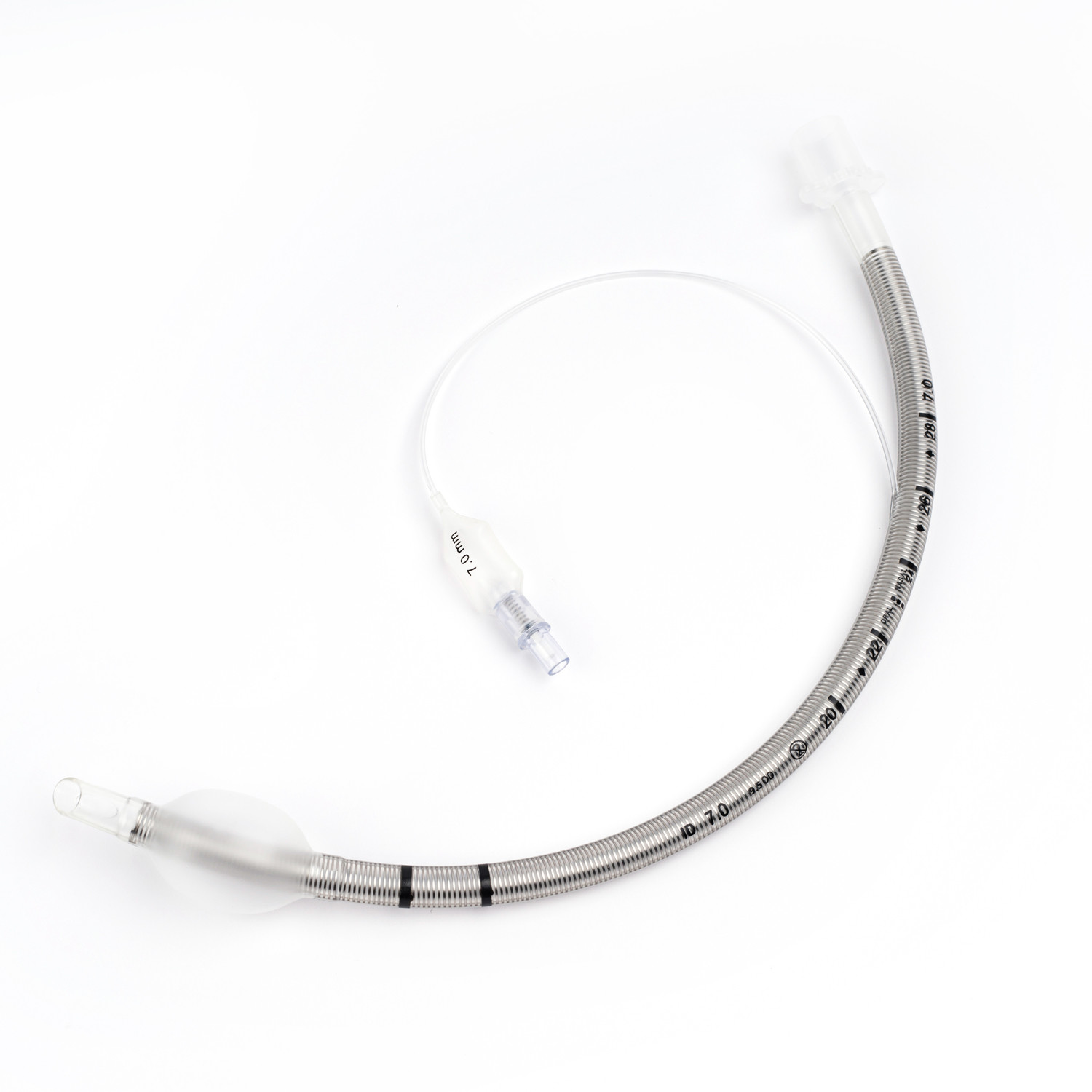 High Quality Disposable Sterile Medical Reinforced Endotracheal Tube with Cuff