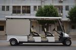 4 Passenger Electric Utility Vehicle with Rear Closed Box