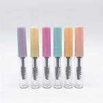 Knob Type Mascara Tube Packaging AS Clear Eyelash Container With Brush