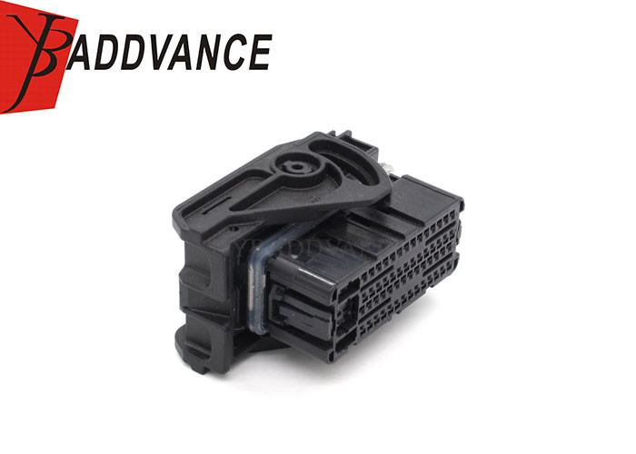 64 Pin Tyco AMP Connectors Black Female Sealed Electrical Plastic Connector