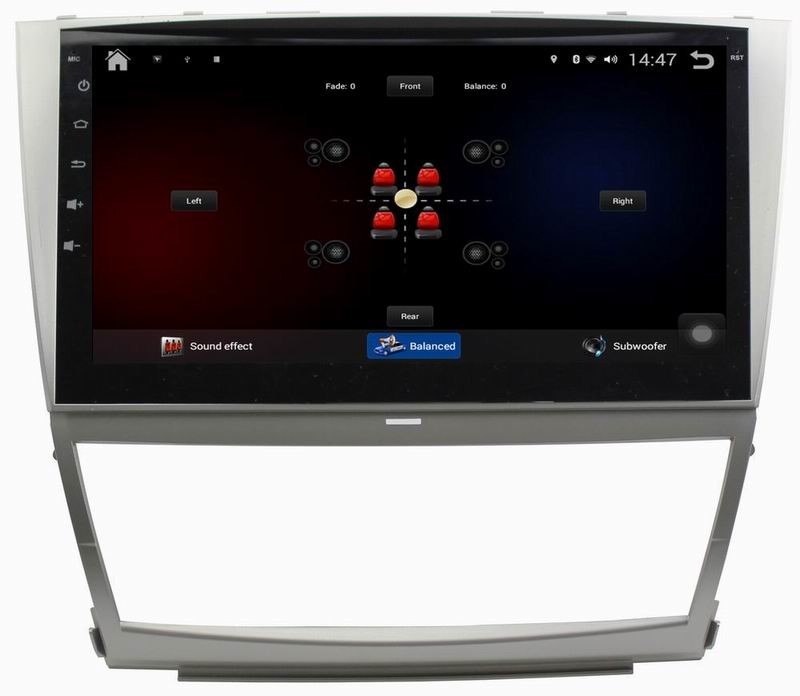 Ouchuangbo car radio stereo gps navigation android 4.4 for Toyota Camry 2006-2011 with bluetooth 3g wifi BUS