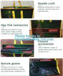 non-woven promotional shopping bag ultrasonic non woven bag, Custom printed tote
