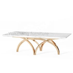 Wholesale Elegant Stylish Gold Center Table For Living Room Simple Structure from china suppliers