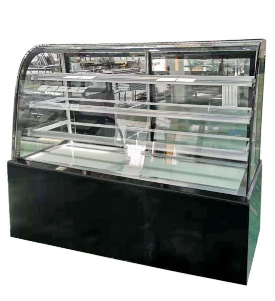 Self - Contain Compressor System Cake Display Cabinet Bakery Refrigerated