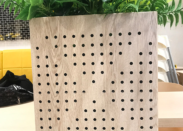12mm Melamine Mdf Perforated Board For Gondola Shelving Furniture