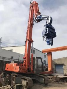 Wholesale No Pollution Hydraulic Sheet Pile Driver 2700kg Hammer Weight Easy Maintenance from china suppliers