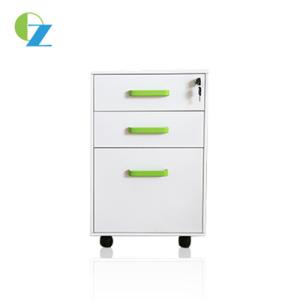 Wholesale W390mm 3 Drawer Mobile Pedestal File Cabinet For Office And School Use from china suppliers