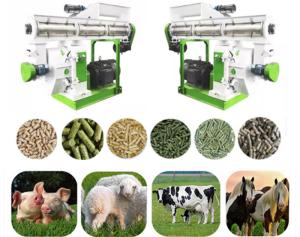 Wholesale Sheep Livestock Pellet Production Machine Siemens Motor SKF Bearing Ring Die from china suppliers