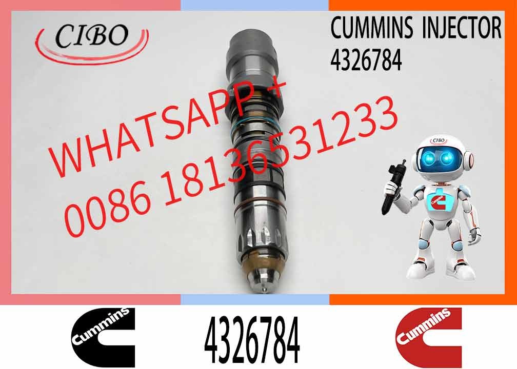 QSK60 QSK45 Engine Fuel Injector 4954374 4326784 4326781 for Cummins