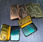 Weed Small Rectangular Metal Box Weed Packaging Customer Printing