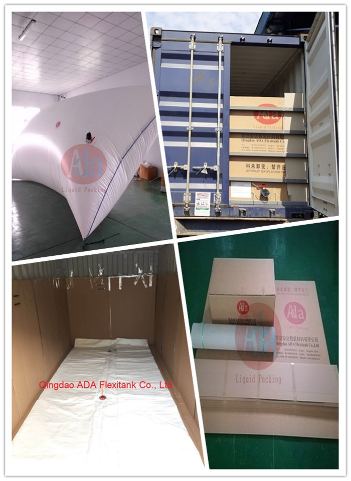 26000L Bottom Loading And Bottom Discharging Flexitank For Oil