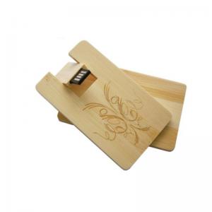 Wholesale Wooden USB Business Card Flash Drives Custom Logo, Eco-friendly Wood Card USB Flash Drive from china suppliers