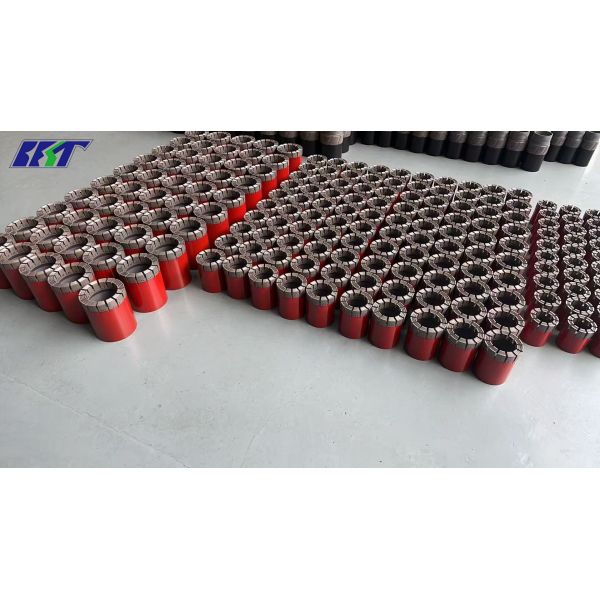 Threaded Impregnated Diamond Core Bit For Drilling And Mining