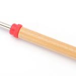 Outdoor BBQ Stainless Steel Skewers Marshmallow Roasting Sticks With Wooden