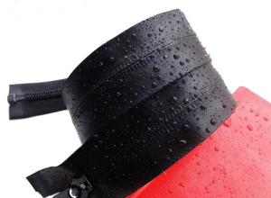Wholesale No 3 No 5 TPU zipper PVC zipper with black teeth water resistant zipper from china suppliers
