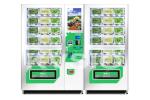 Vegetables / Fruit Automatic Vending Machine With Infrared Touch Screen /