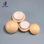 50g Egg Shaped Plastic Baby Cream Container for Skincare Products ABS Material