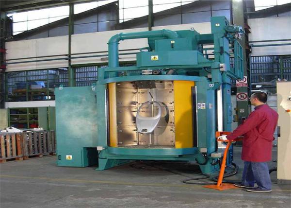 CE Shot Peening Equipment , Dustless Sandblasting Machine With Dust Collecting