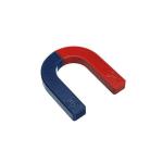 ISO14001 2004 Approved Red Blue U Shaped Horseshoe Magnet for Educational