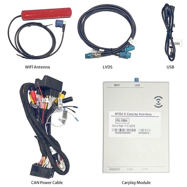 W221 NTG4.5 S Class Multimedia Interface Mercedes Apple Carplay Interface